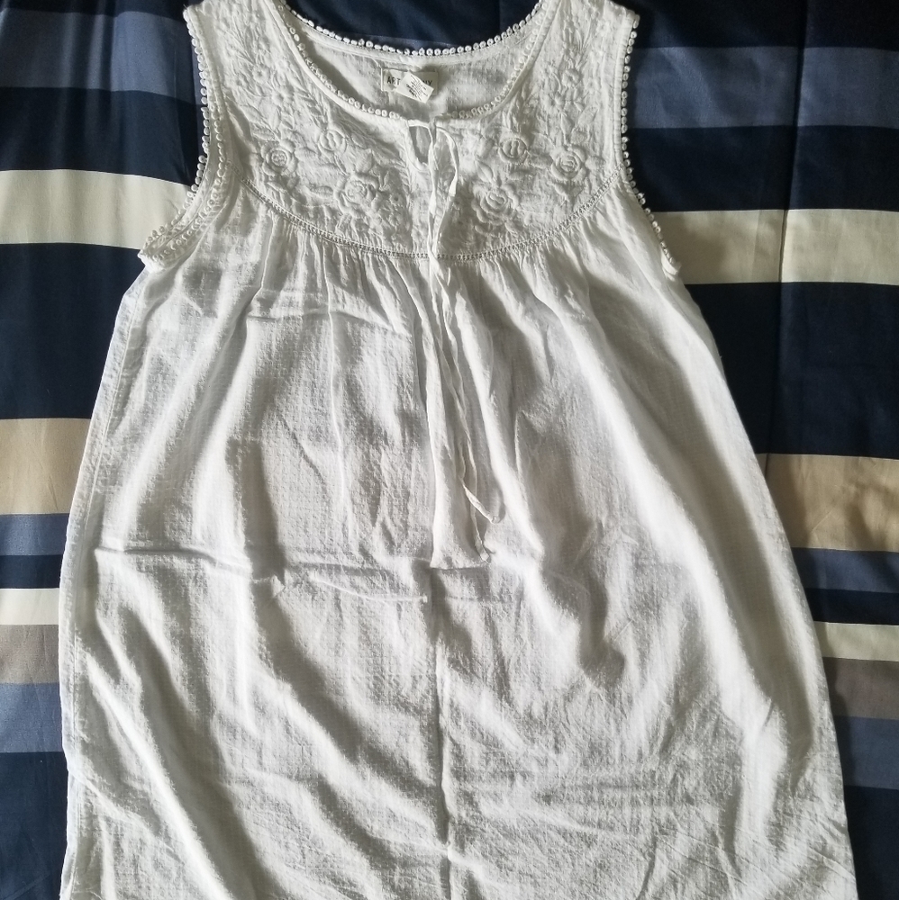 Artisan Ny White Sun Dress